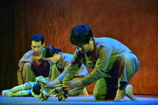 韓國木偶劇團與馴獸表演團的奇幻舞臺融合